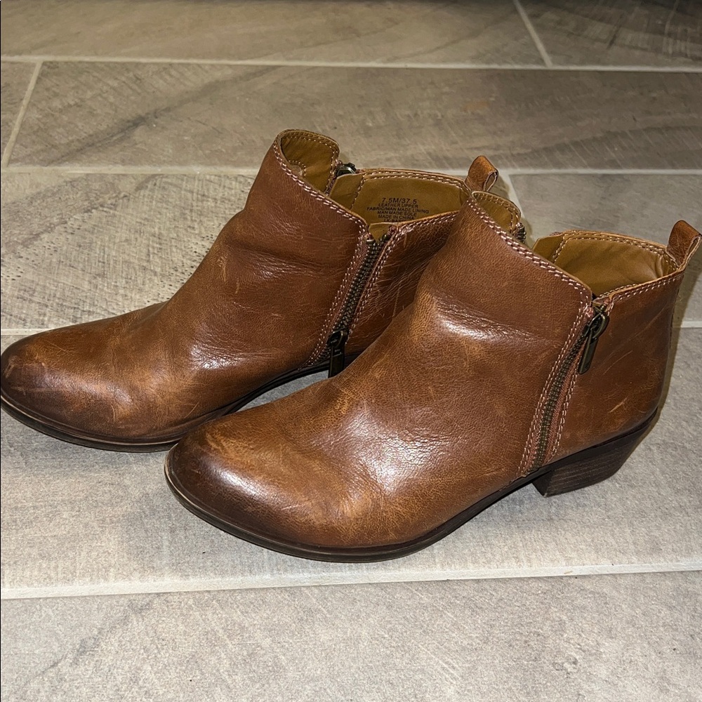 Lucky Brand Women’s Leather Boots